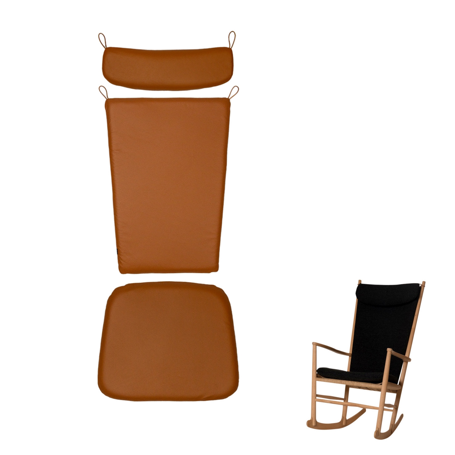 rocking chair headrest pillow